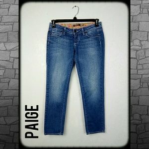 Paige Venice Cropped Skinny jeans size 25